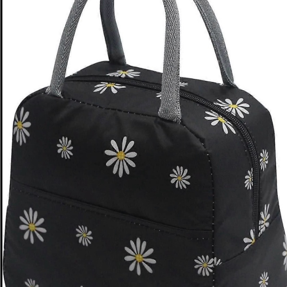 Floral Black Women's Bag